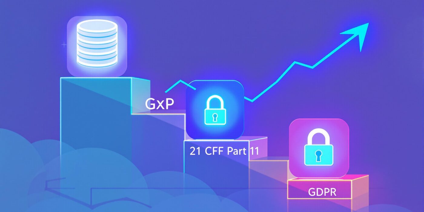 compliance with GxP, 21 CFR Part 11, and GDPR