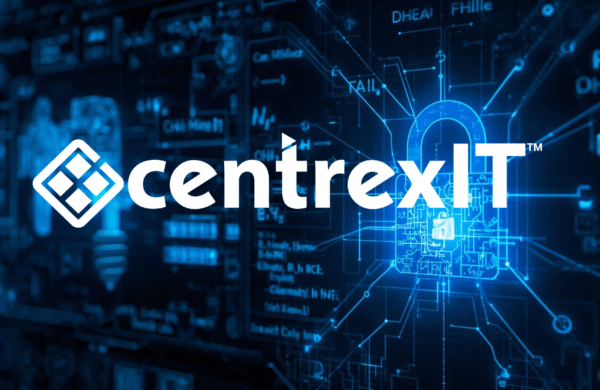 A conceptual image of a DNA helix or a scientific blueprint being protected by a digital shield, symbolizing the critical role of cybersecurity in R&D.