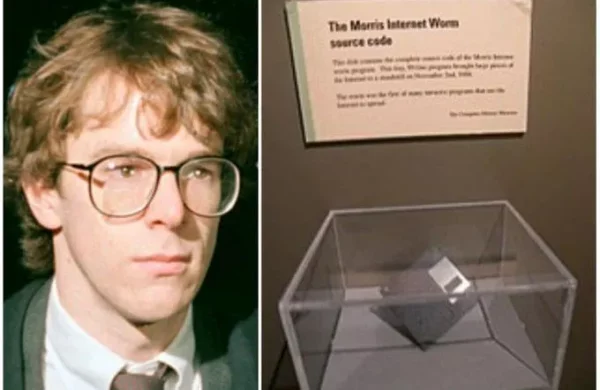 Robert Morris, and The Morris Worm—99 lines of code that changed cybersecurity forever.