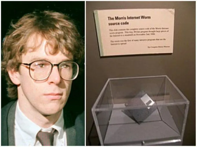 Robert Morris, and The Morris Worm—99 lines of code that changed cybersecurity forever.