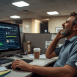 IT security team monitoring systems and reviewing backup restoration logs after successfully recovering from a ransomware attack without paying the ransom