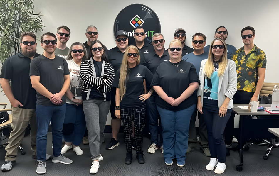 centrexIT leadership team gathered at annual planning meeting to set strategic direction for the year ahead